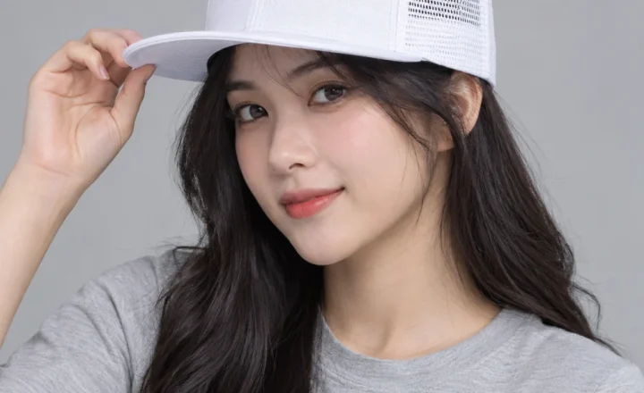 Mũ snapback hiphop lưới thoáng trắng kiểu thời trang