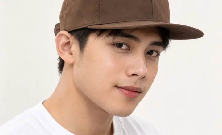 Mũ snapback hiphop microfiber nâu đất dùng ngoài trời