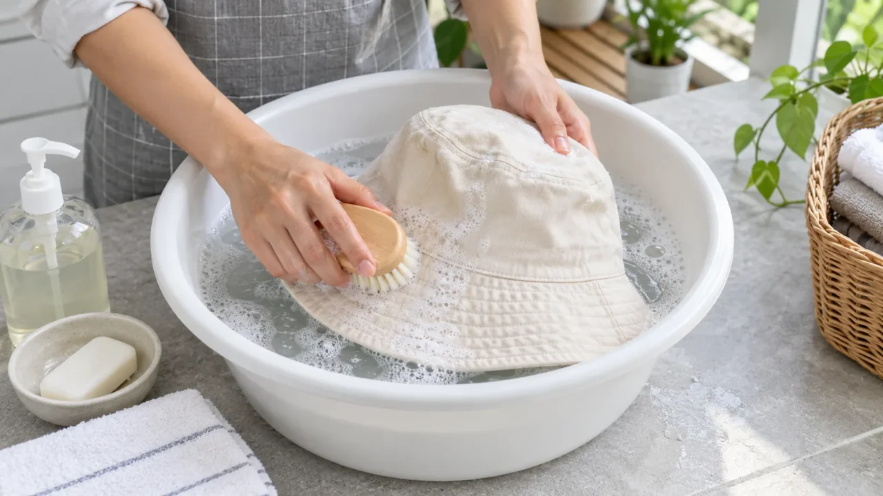 Hướng dẫn giặt và bảo quản mũ tai bèo không mất form