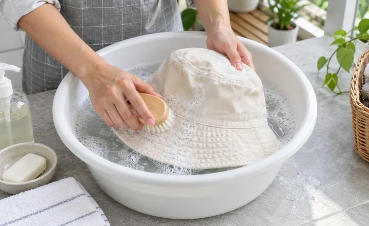 Hướng dẫn giặt và bảo quản mũ tai bèo không mất form